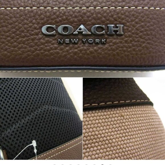 Coach CH074 Hudson Small Canvas Sling Backpack NWT PRICE FIRM - Picture 4 of 7